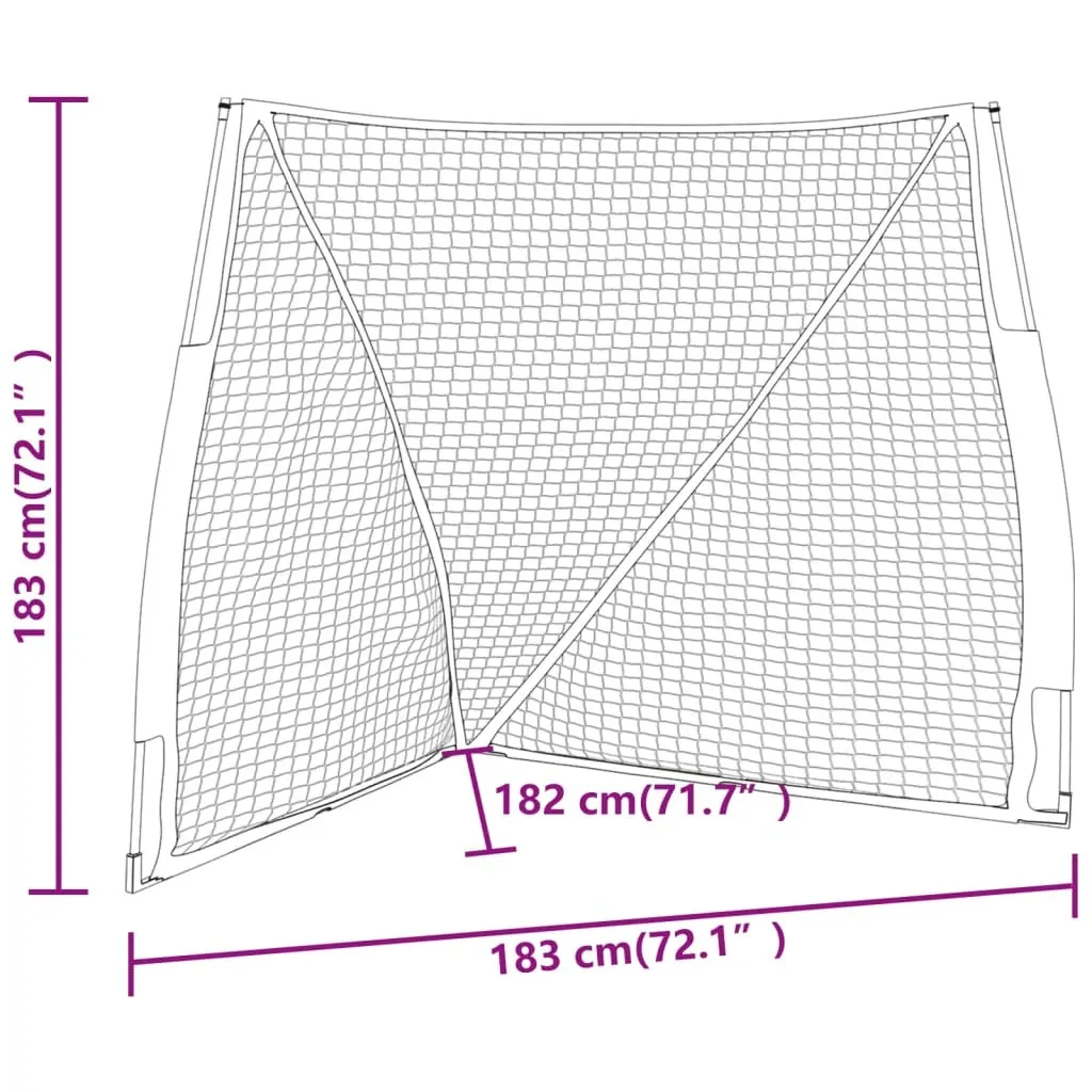 Filet de baseball pour entraînement extérieur 183 cm facile à installer - 8