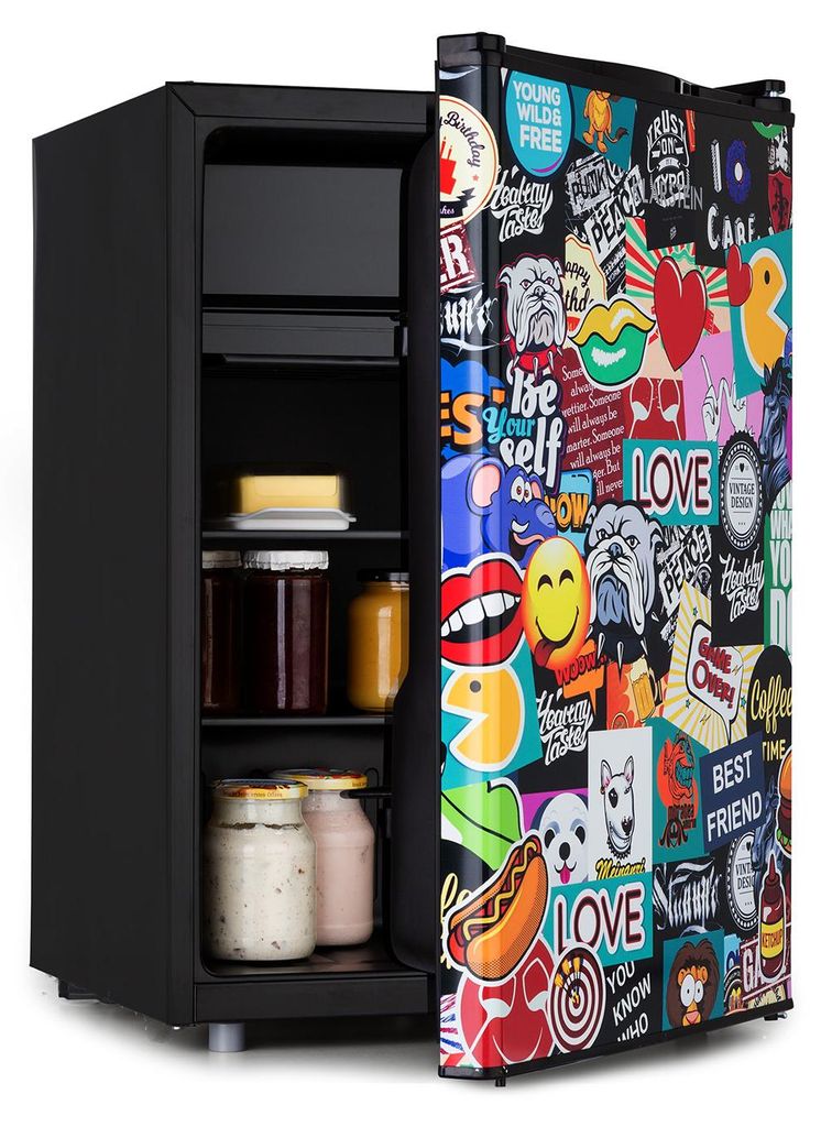 Klarstein Cool Vibe chladnička, 70 l, VividArt Concept s Obrázok produktu 