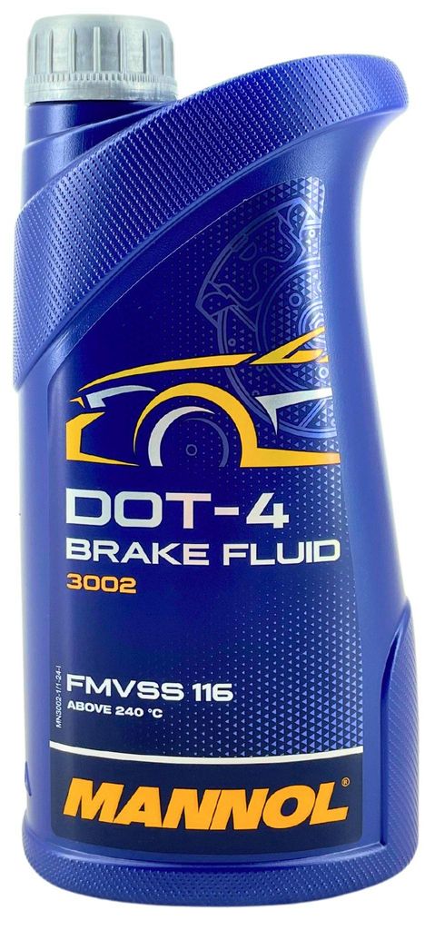 MANNOL Liquido per freni DOT-4, 1 litro Immagine del prodotto 