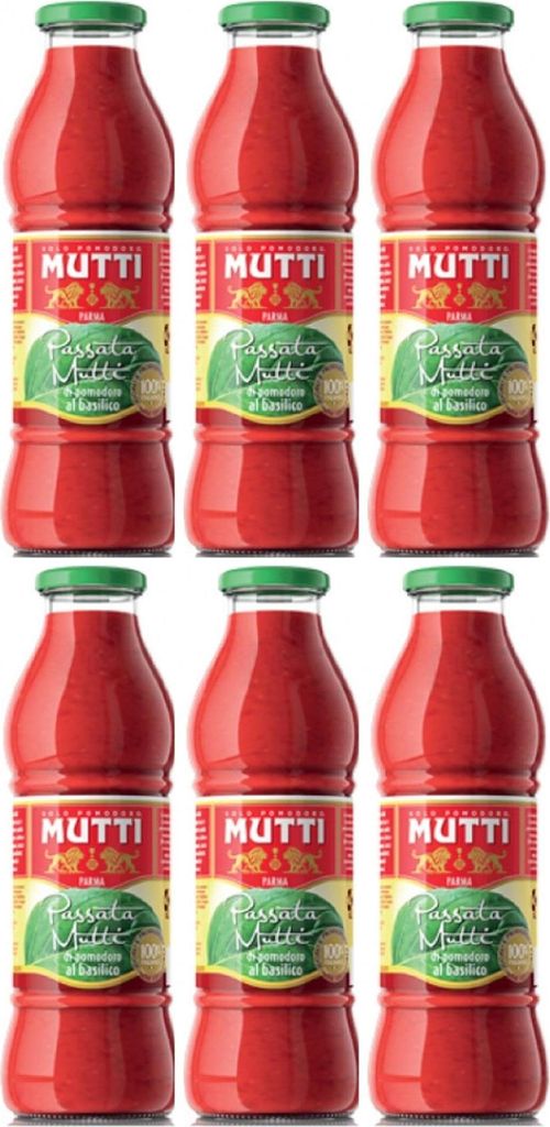 Mutti Passata di Pomodoro al Basilico (6 x 700g)