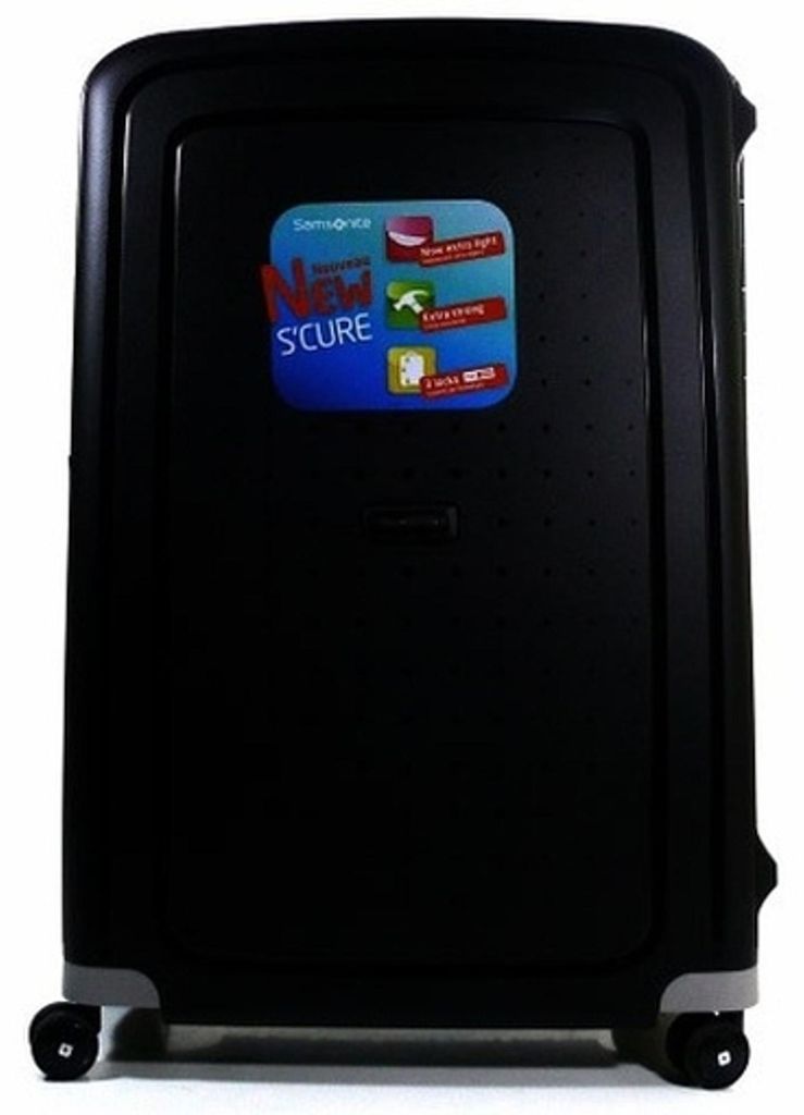Samsonite S'Cure, Spinner, Czarny, 4 szt., Europa, 102 l, Zdjęcie produktu 