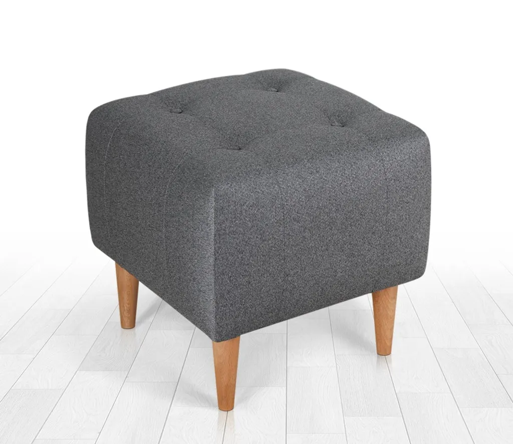 Pouf Gris Confortable Hanah Home Tomp : Finissez-en avec le Manque d'Assise