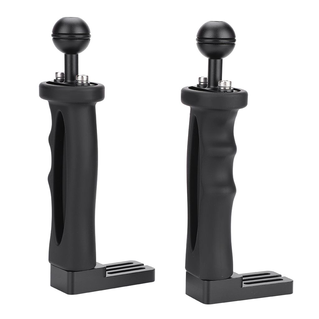 Kamera-Doppelhandgriff, Kamera-Handgriff, Tauchfotografie-Handgriff, Kamera-Doppel-Kugelarm, Unterwasser-Kamera-Gehäuse-Handgriff, Unterwasser-Fot...