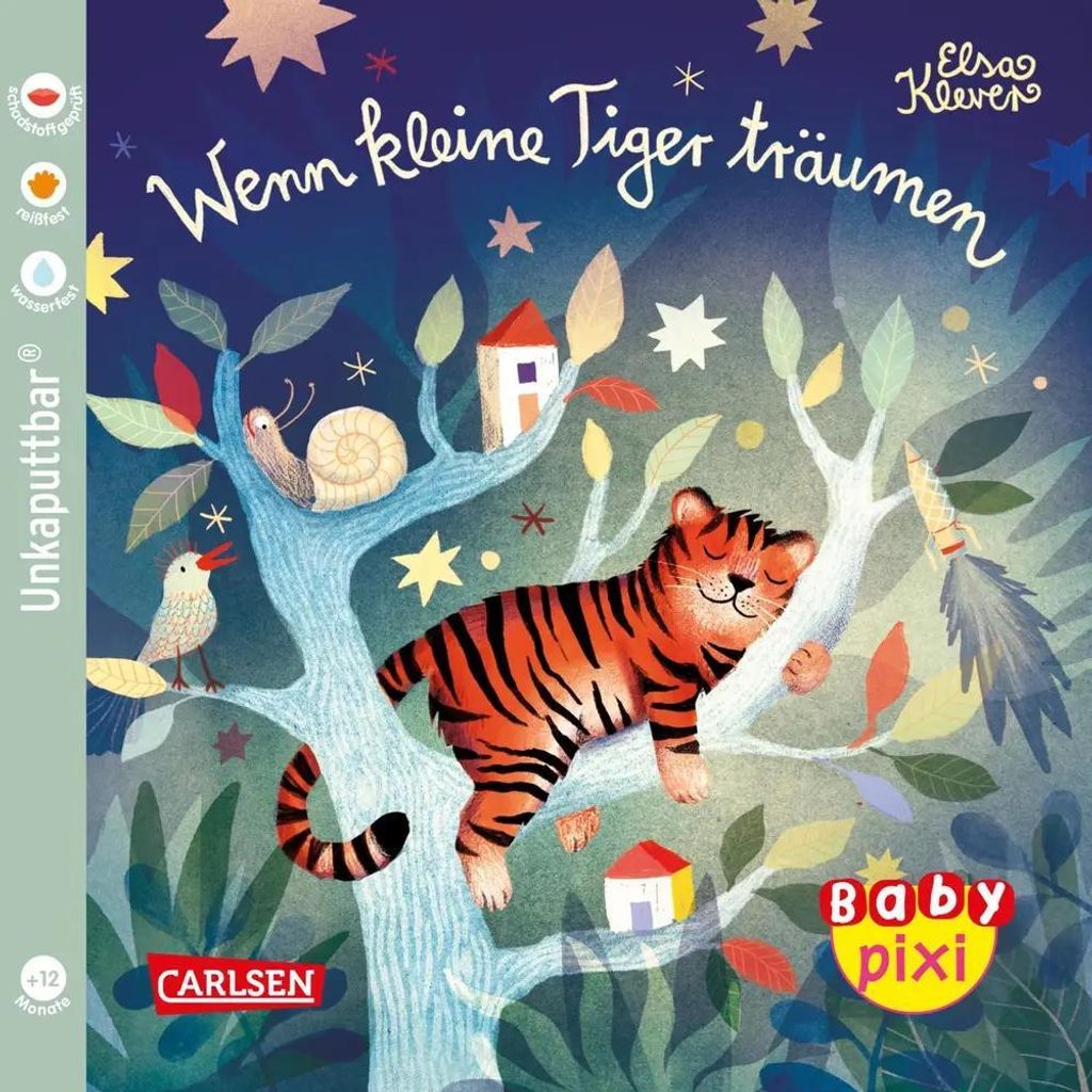 Baby Pixi (unkaputtbar) 94: Wenn kleine Tiger träumen Produktbild 