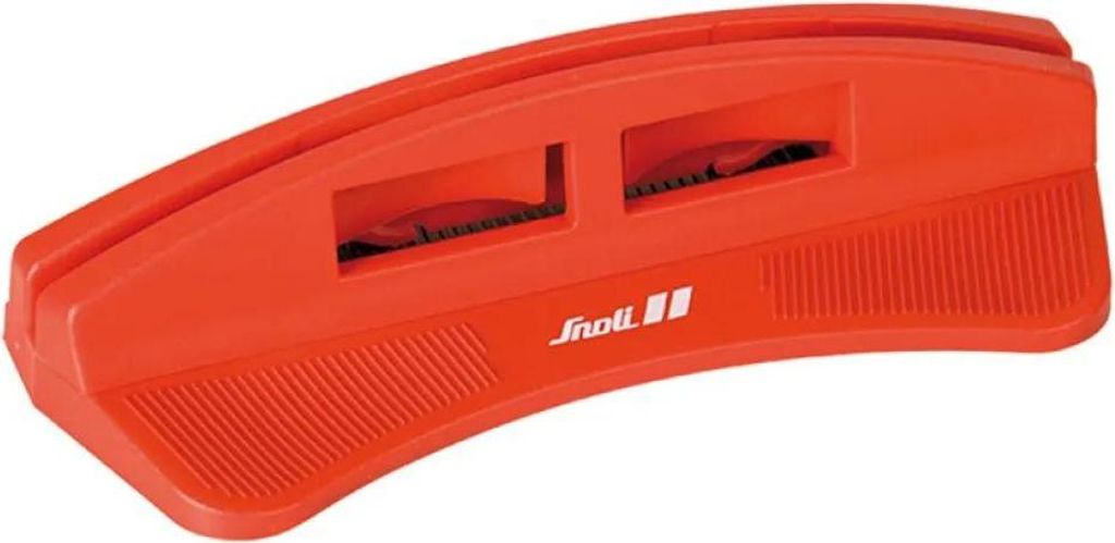 Snoli Plexi-anspitzer Mit Radialfeile 100 Mm Rot Rot One Size