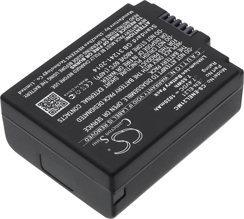 Batteria Nikon 1 V2 EN-EL21 Compatibile TECHTEK | Alta Durata e Affidabilità