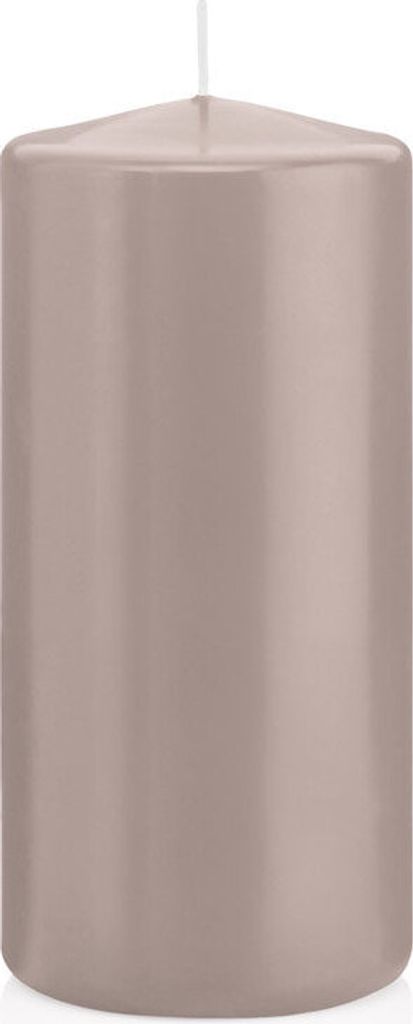 12 Stumpen Kerzen Silbergrau 15 x 6,8 cm (H x D) 100% Paraffin Wachs in er RAL Kerzen Güte von StückDeutschland zur Deko, Party, Hochzeit, Weihna...