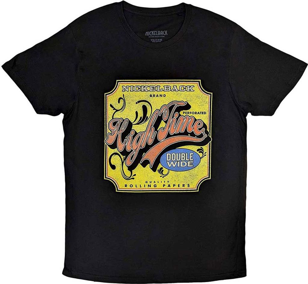 Nickelback - "High Time" T-Shirt für Herren/Damen Uni RO10253 (M) (Schwarz)