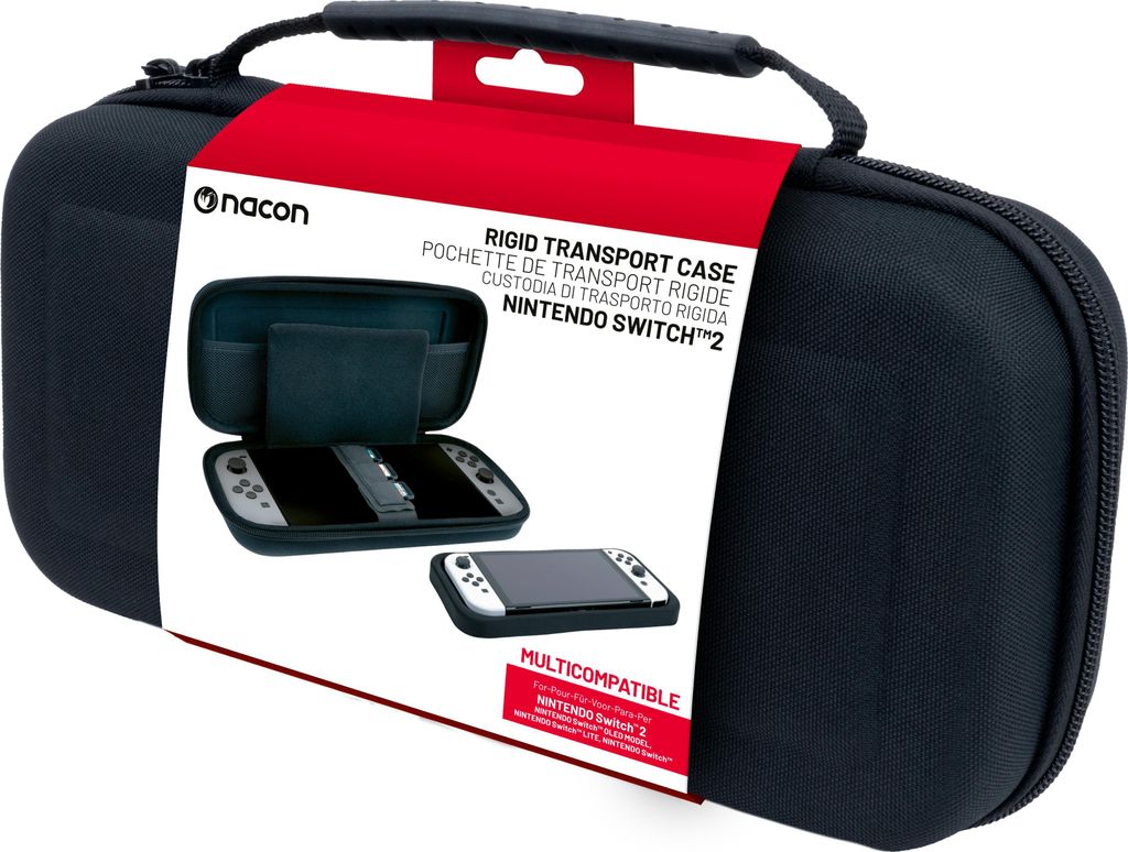 BIGBEN Nintendo Switch 2 Tasche Classic, Schwarz, Größe L, Produktbild 