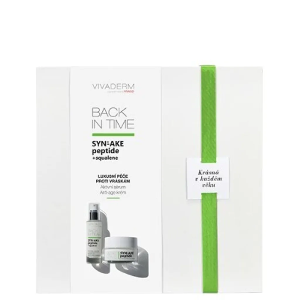 Routine anti-âge SYN-AKE peptide BACK IN TIME contre les rides du lion