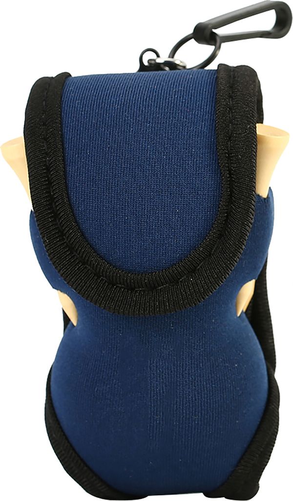 Golfballtasche mit Clip, Utility-Pouch für Golfer, Zubehör-Organizer für Golfzubehör, praktische Aufbewahrungstasche (dunkelblau)