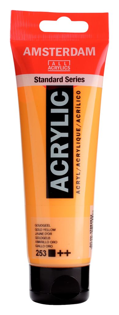 Royal Talens Talens Amsterdam Acrylfarbe 120 ml 253 – Goldgelb