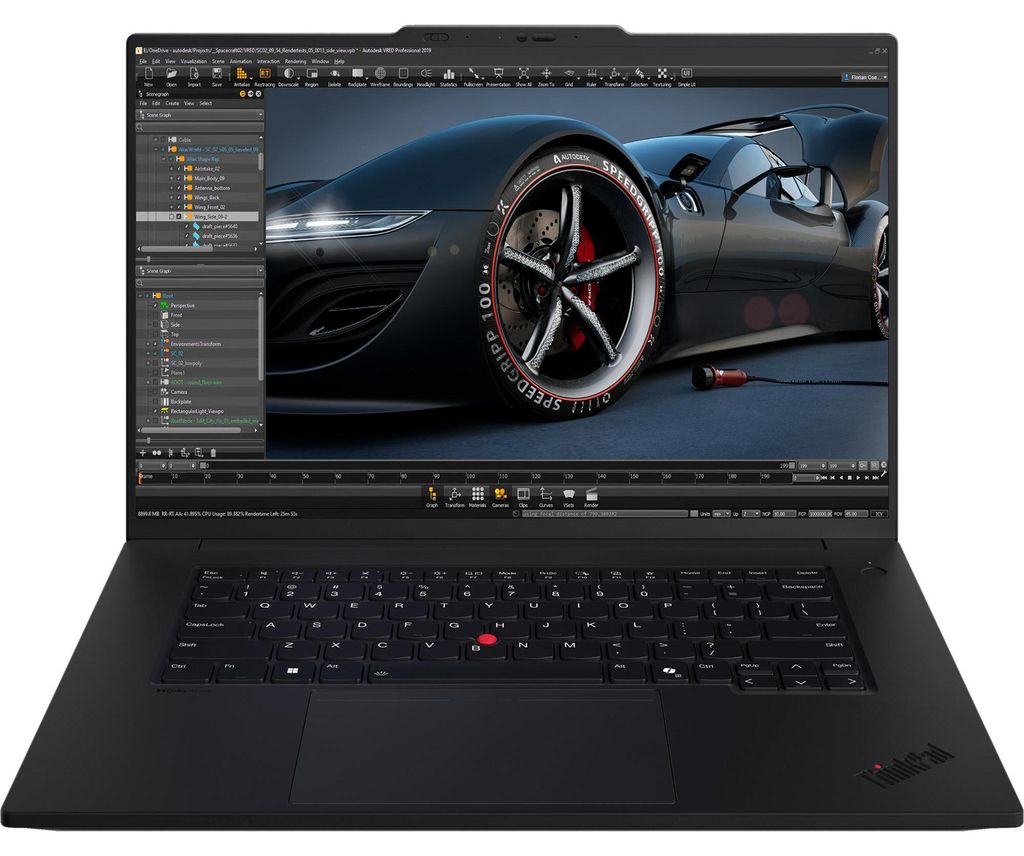 Lenovo ThinkPad P1 Gen 7, Intel Core Ultra 7, 40,6 cm Produktbild 