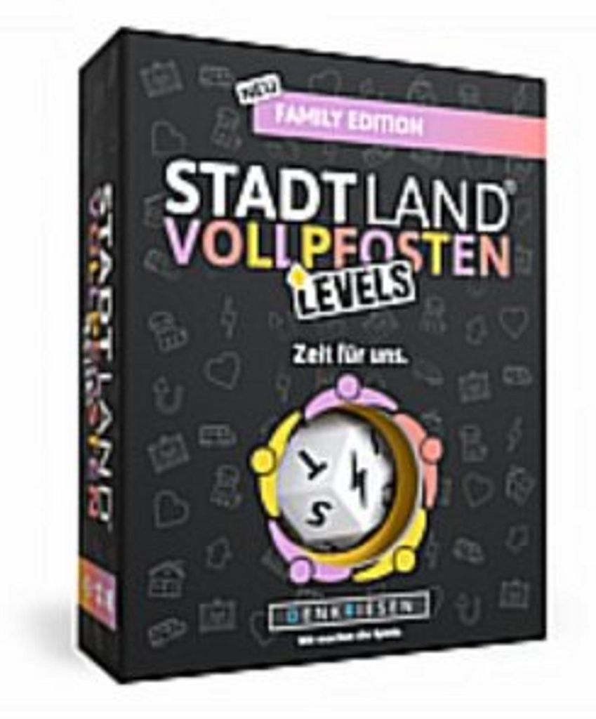 DENKRIESEN - Stadt Land Vollpfosten® Family Edition - "Zeit Produktbild 