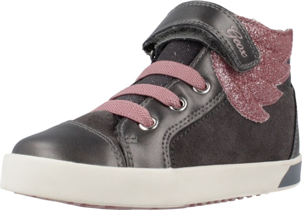 GEOX Warmfutter KILWI, Rauleder, Schwarz, Kinder