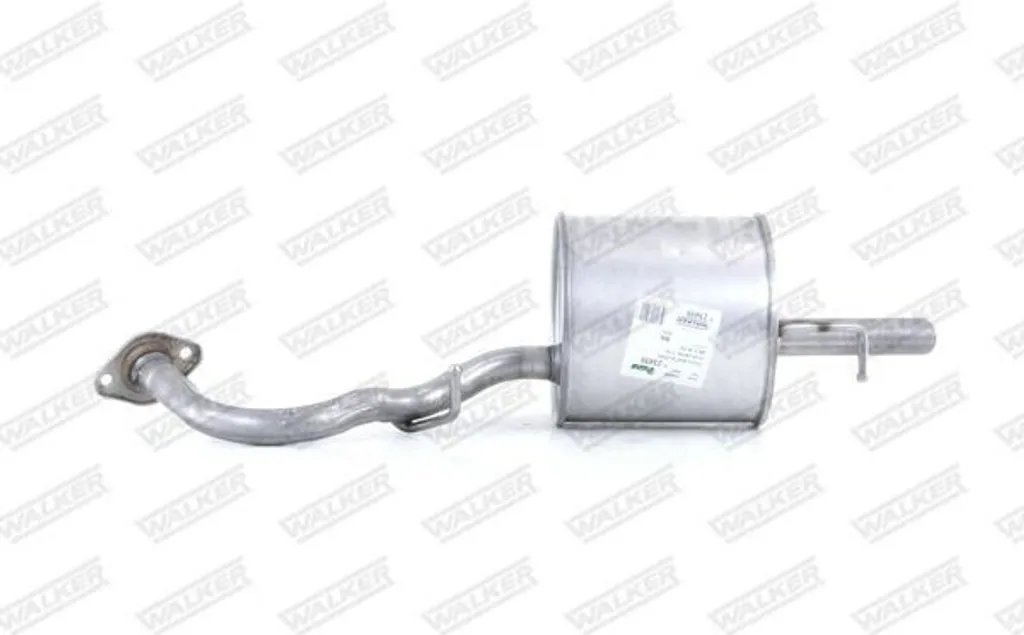 Stop au bruit d'échappement Yaris P9 avec le silencieux WALKER 23499 OE