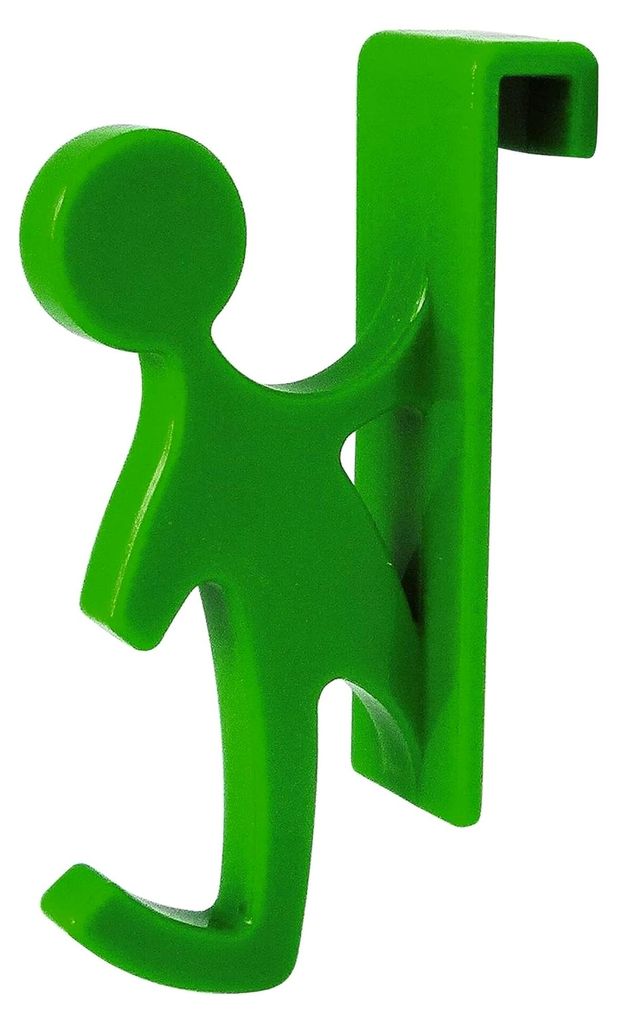 Haken für Handtücher Flachrohr - Grün