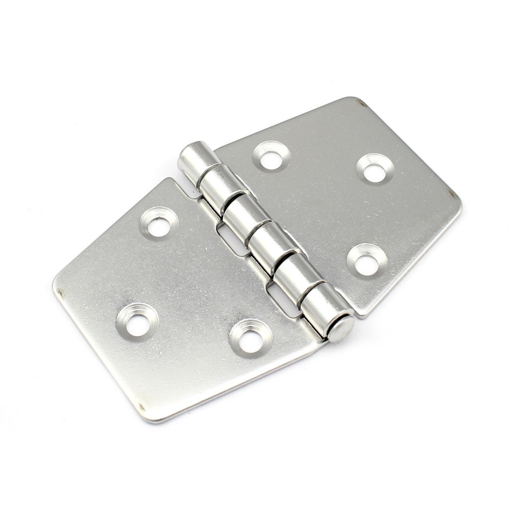 Scharnier gestanzt 95 x 60 x 2 mm Scharniere Edelstahl Produktbild 