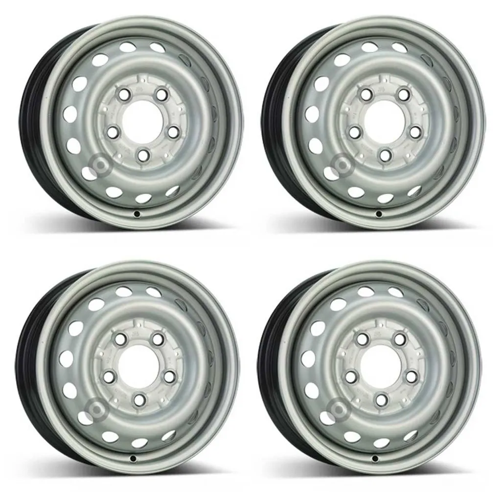 Lot de 4 Jantes en Acier 15 Pouces pour Utilitaire Mercedes Sprinter