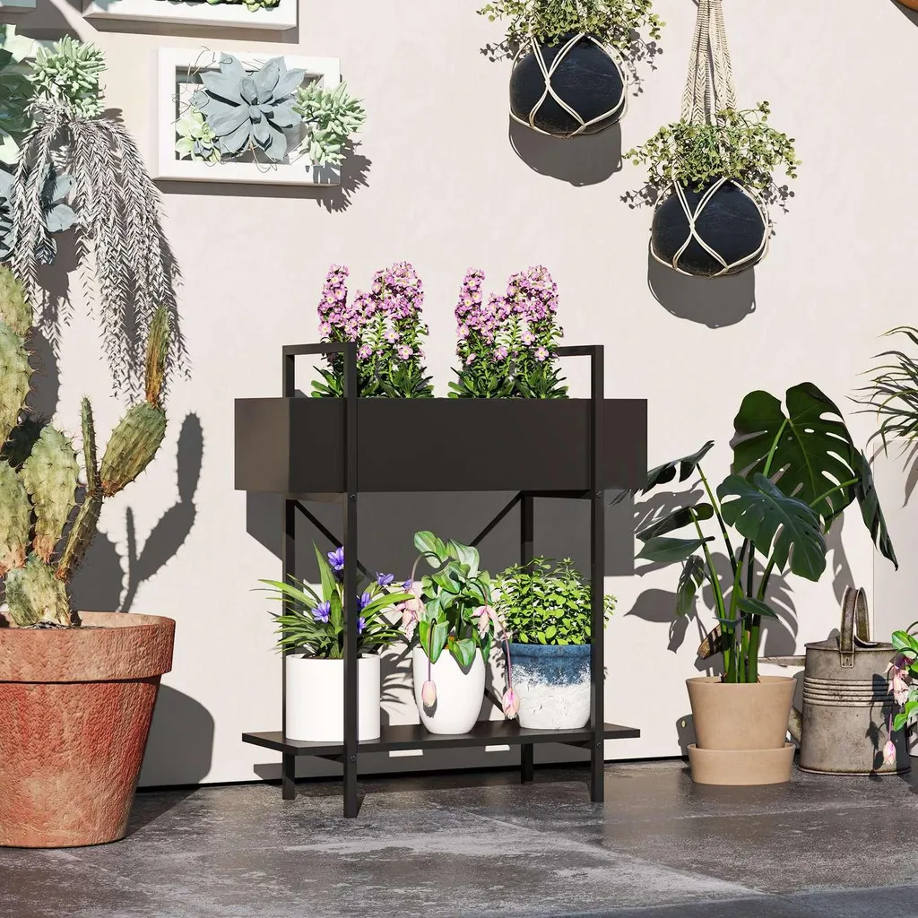 Support de fleurs pour balcon et intérieur pour optimiser votre espace - 2