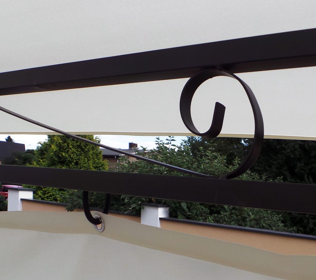 LED - Pavillon 3x4m Minzo Garten Pavillion Solar Pavilion Produktbild 5