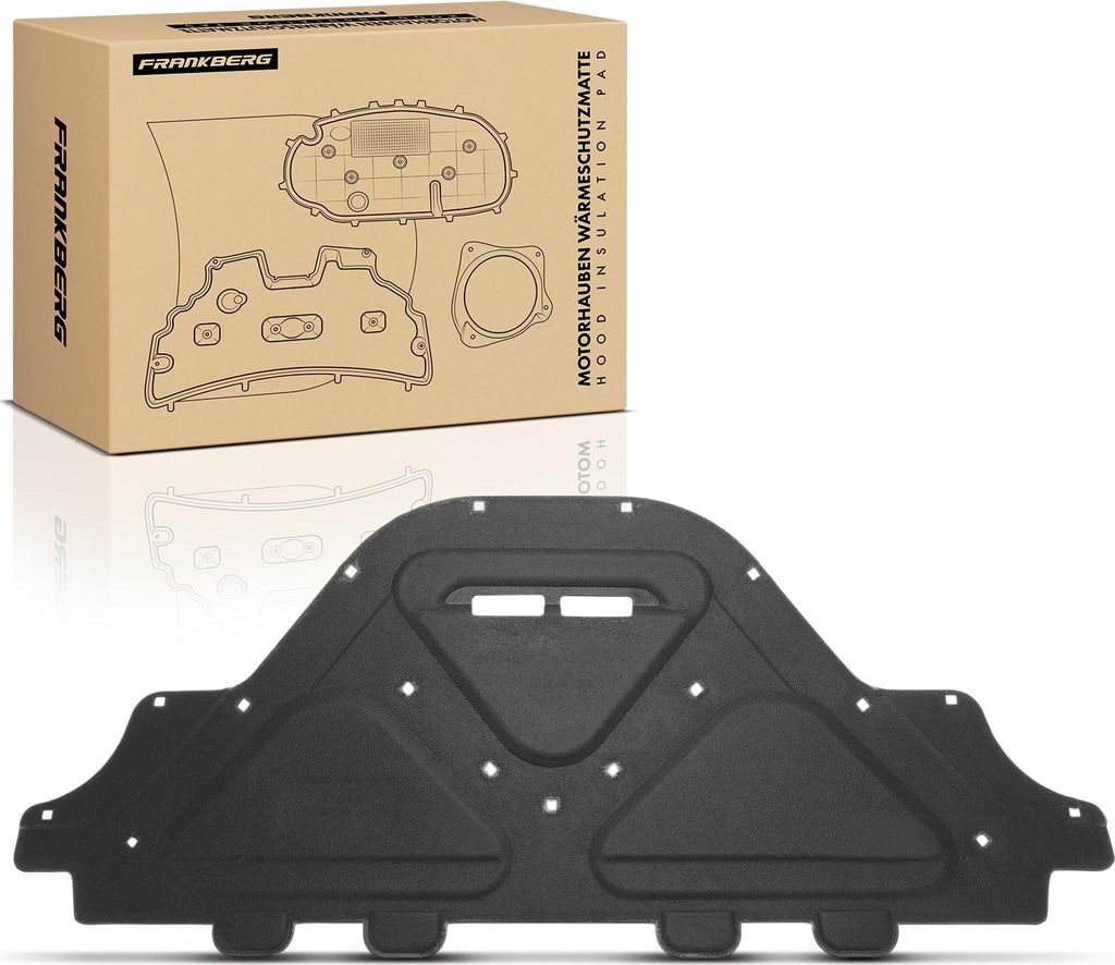Frankberg 1x Dämmmatte Motorhaubendämmung Motorhaube für Porsche Macan 95B 2.0L