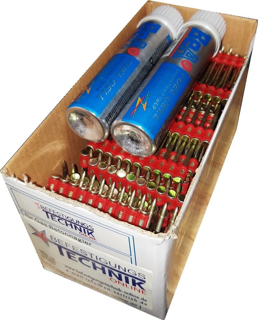 Betonnägel 3,0x32mm HC extra hart + Gas für Spit Pulsa 700 Produktbild 