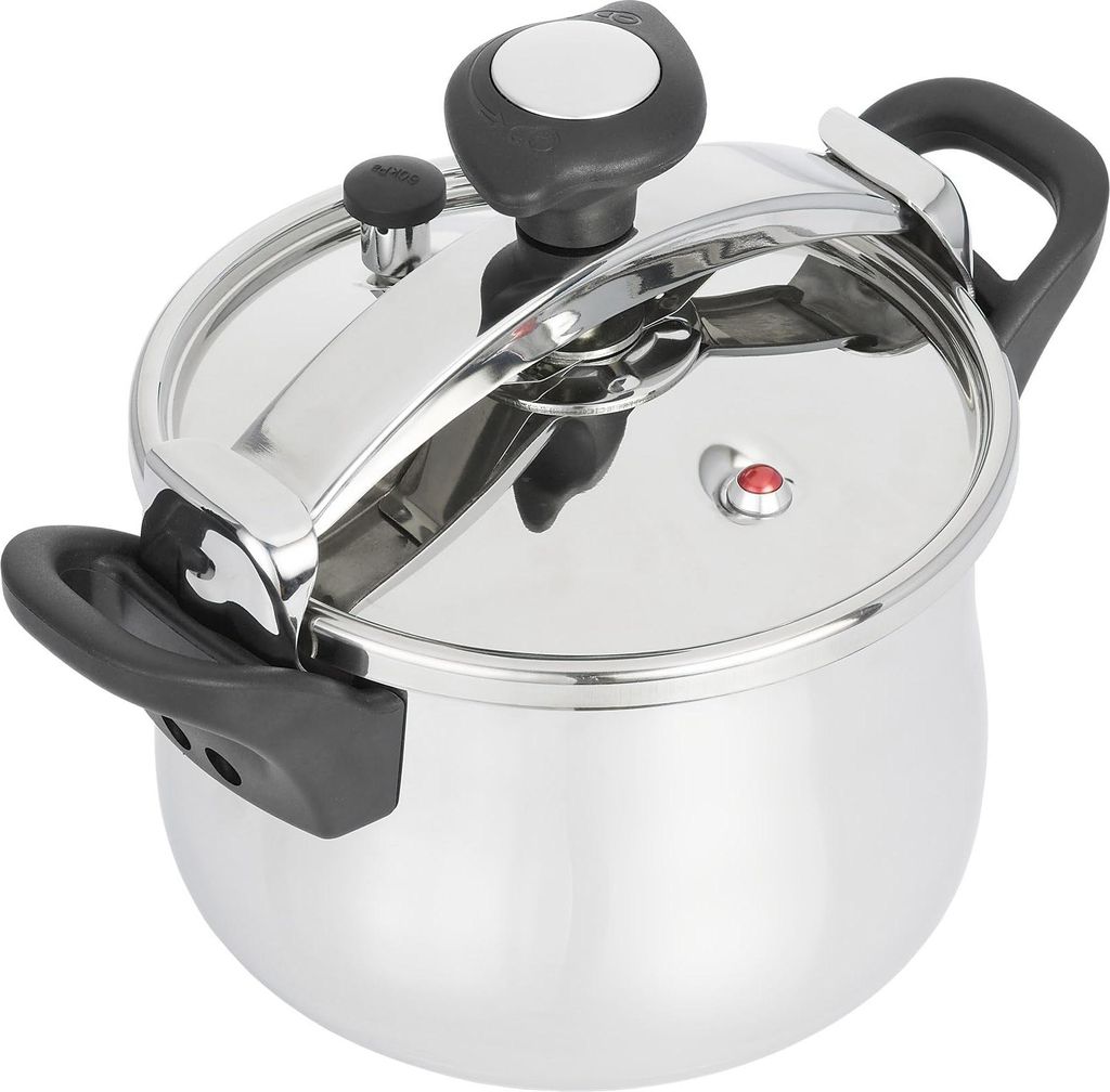 Jata Hogar OPC4 Klassische Cocotte-Minute 4,0L Silber Produktbild 