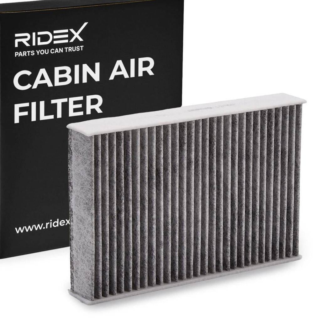 RIDEX 424I0421 Aktivkohle Innenraumfilter Pollenfilter für Produktbild 