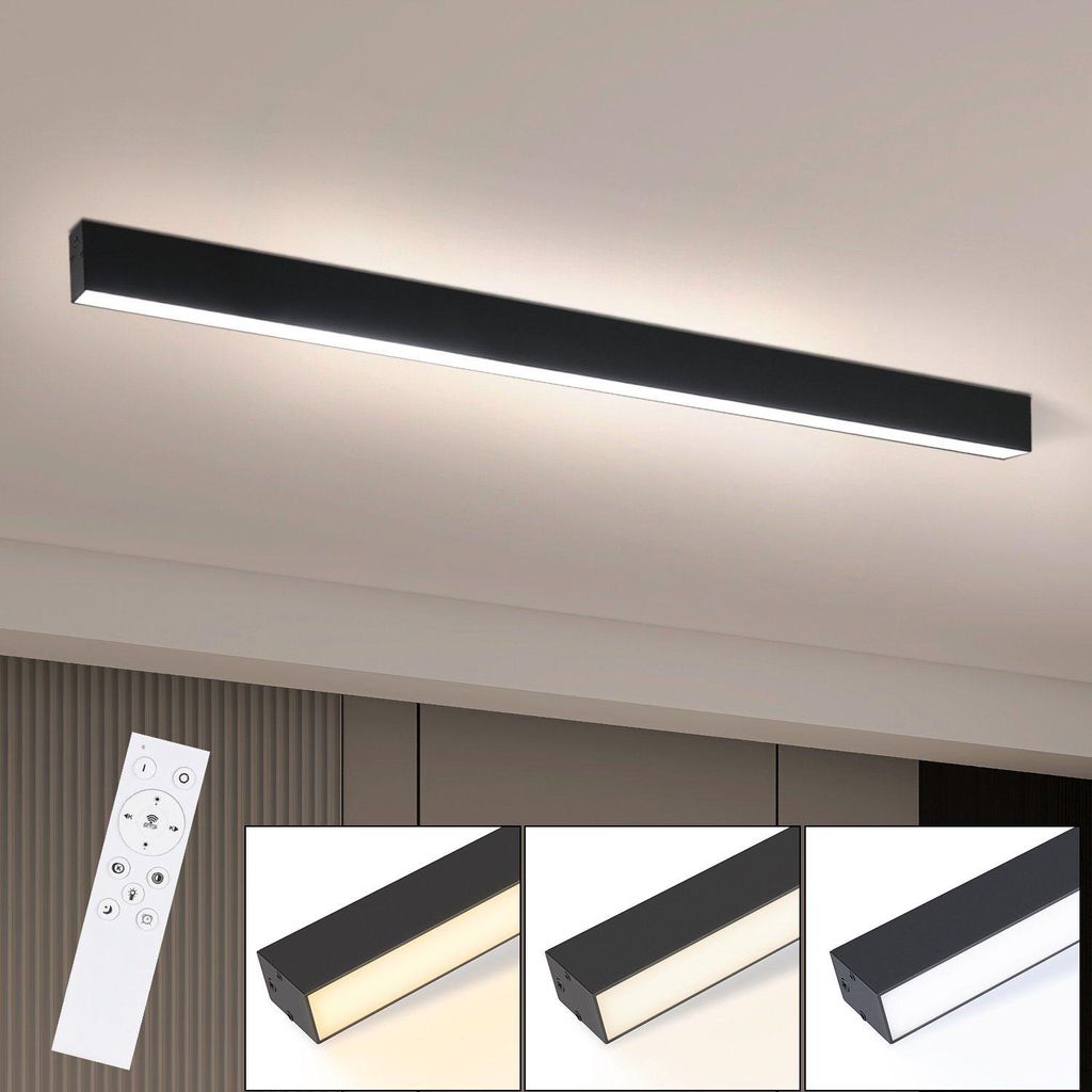 ZMH LED plafondlamp, woonkamer, plafondlamp, 32W, modern, Productafbeelding 