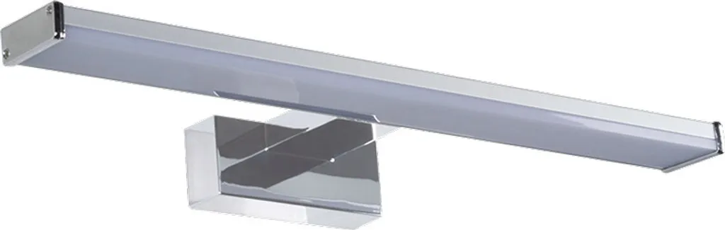 Applique TREMOLO LED 8W 4000K IP44 chrome blanc L400mm pour salle de bain