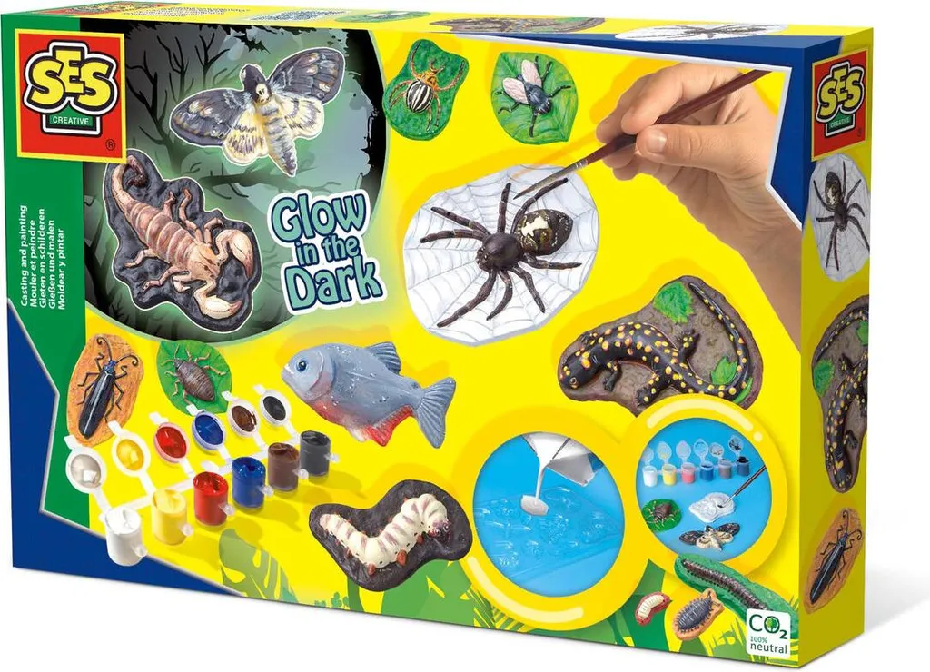Pâte à modeler SES Creative pour fabriquer des petits monstres effrayants - 5