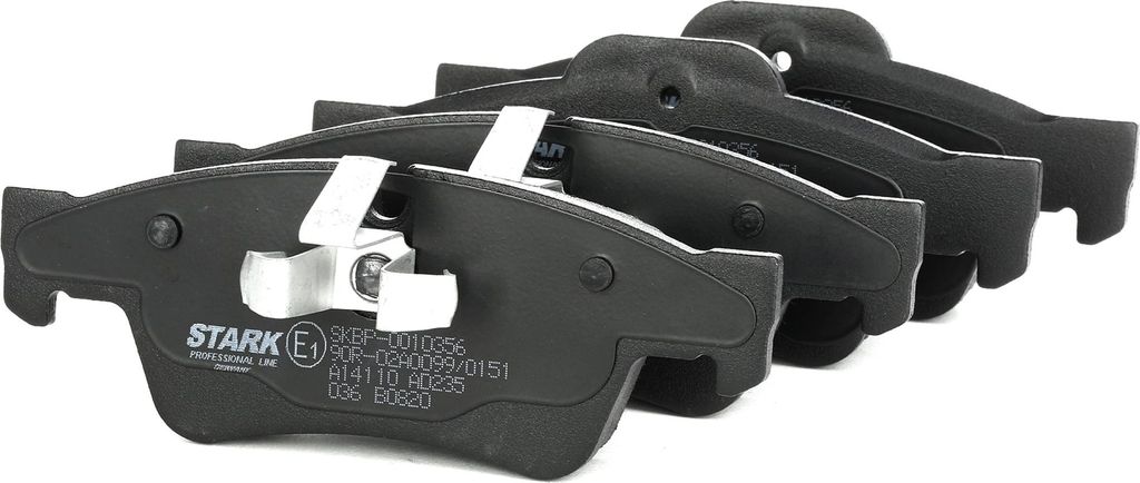 STARK Bremsbeläge Satz Hinten passend für MERCEDES-BENZ M-Klasse (W164) SKBP-0010356