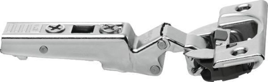 Blum Clip Top Scharnier mit Feder - Winkelscharnier -30 Grad Möbelscharnier, Stahl vernickelt