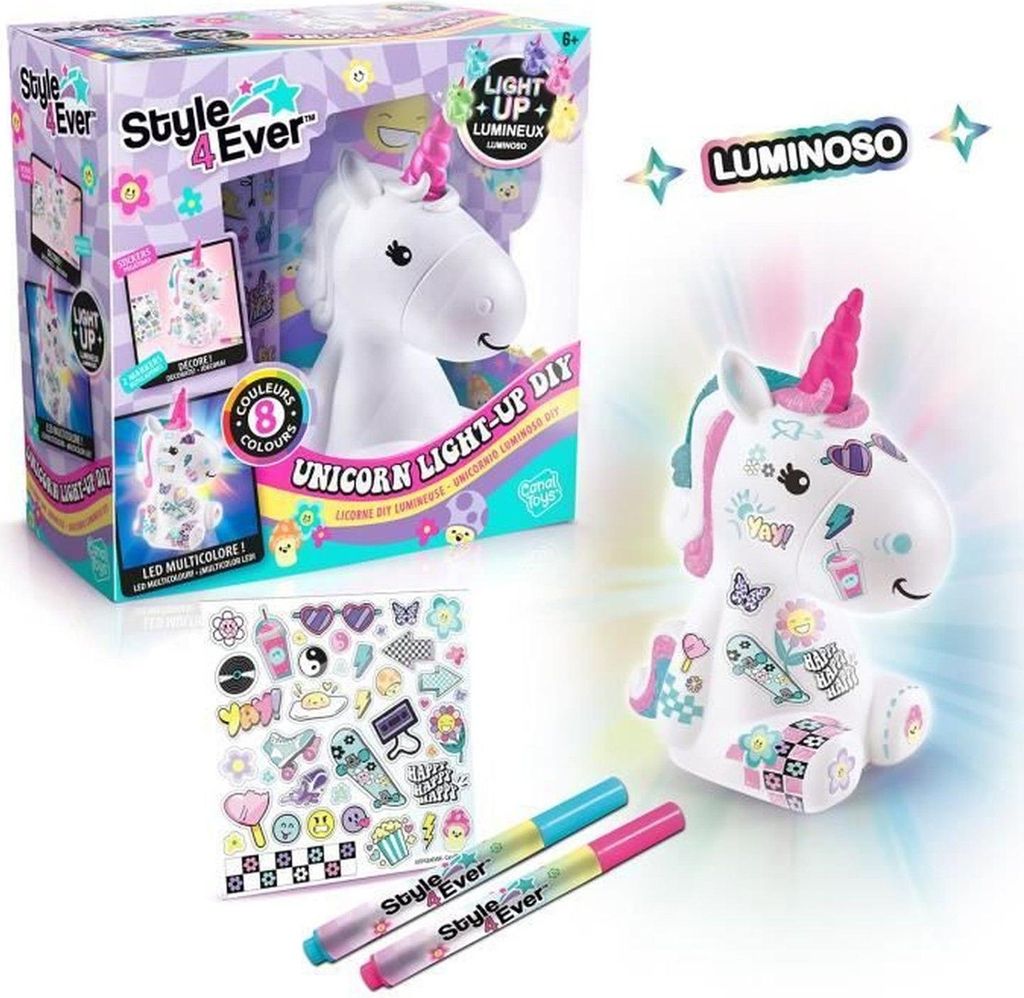 Interaktívna hračka Canal Toys Jednorožec biely Obrázok produktu 