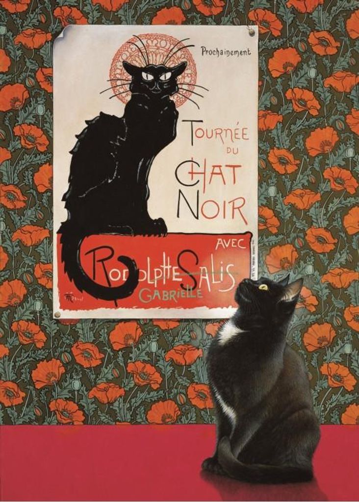Grafika Puzzle Gabrielle and the Nouveau Poster - 500 Teile Karton