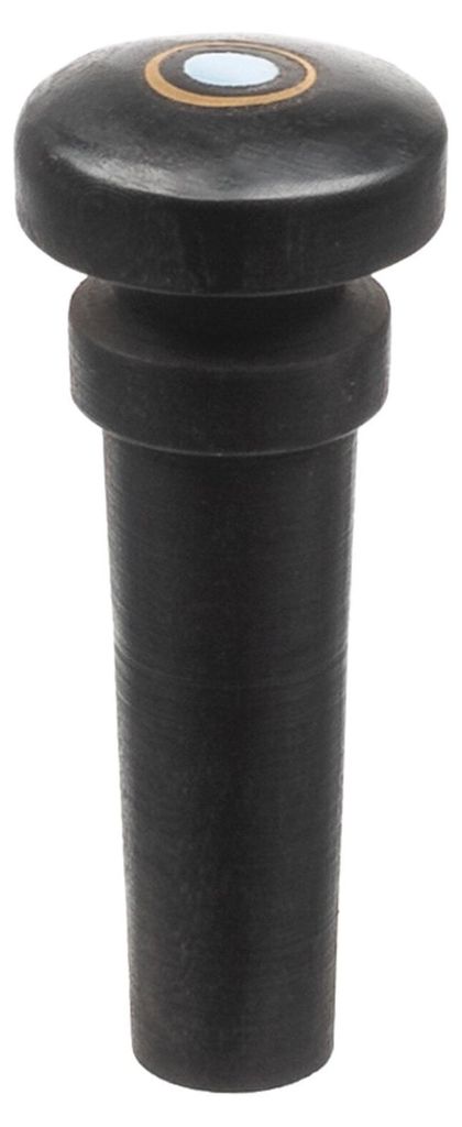 Kinnhalter für Violine, Ersatzteil aus schwarzem Holz, Produktcode LN162-B