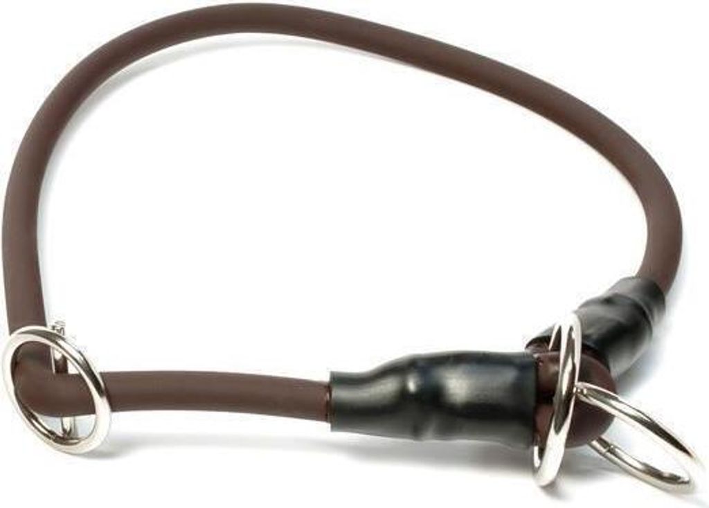 Mystique® Biothane Halsband rund mit Zugbegrenzung 8mm Produktbild 