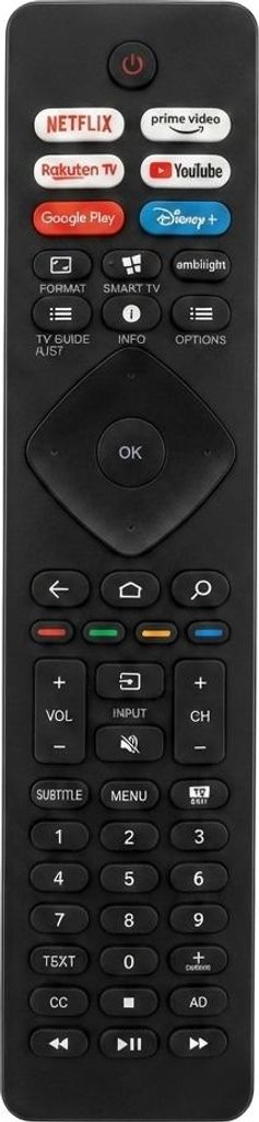 Ersatz Fernbedienung für Philips 40PQS6901/12 | 42OLED811/12 | 43PQS7801/12