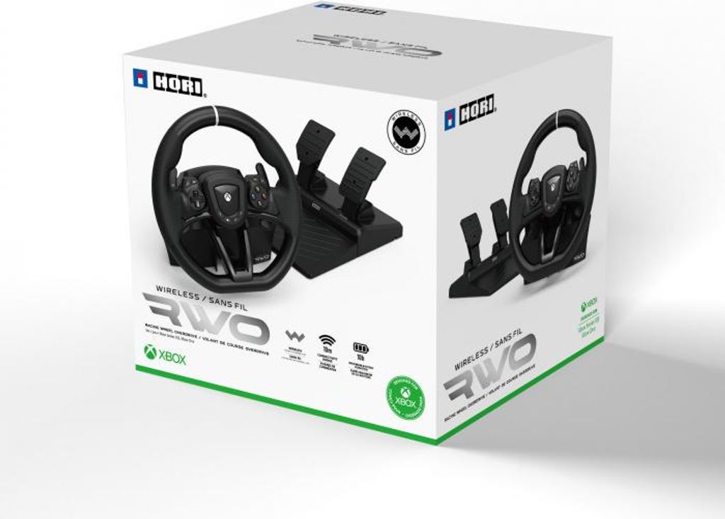 HORI Wireless Racing Wheel Overdrive Designed for Xbox Series X|S.
