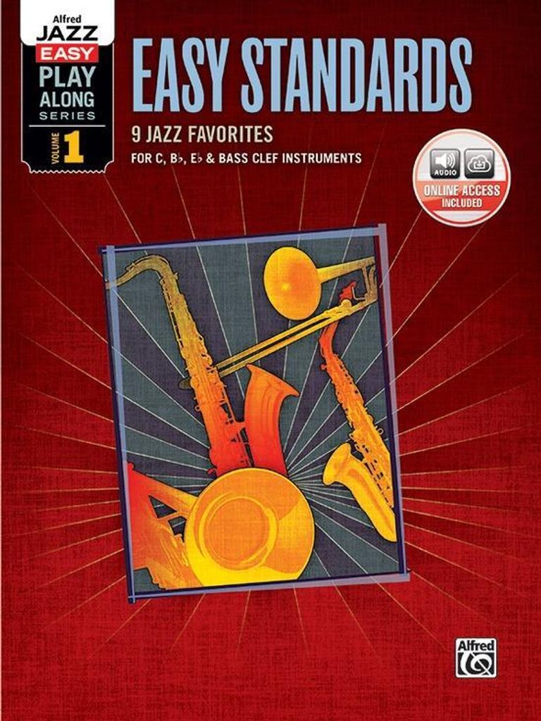 Alfred Jazz Easy Play-Along -- Leichte Standards, Band 1