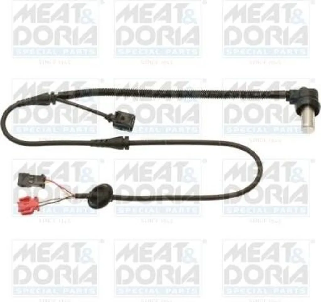 Sensore ABS Ruota Anteriore 8D0927803B Compatibile Audi, VW, Skoda
