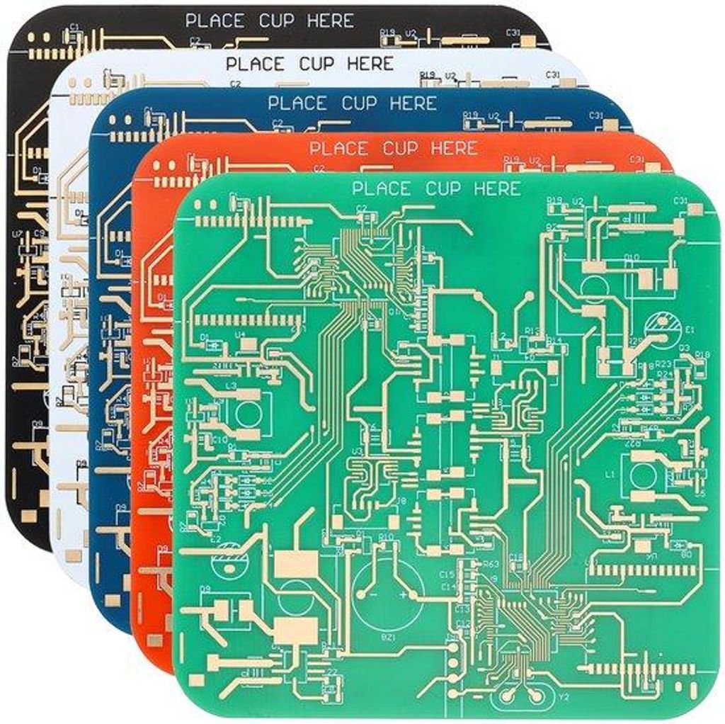 5er-Set PCB-Unterlegsätze aus FR-4 für Bar und Salontafel