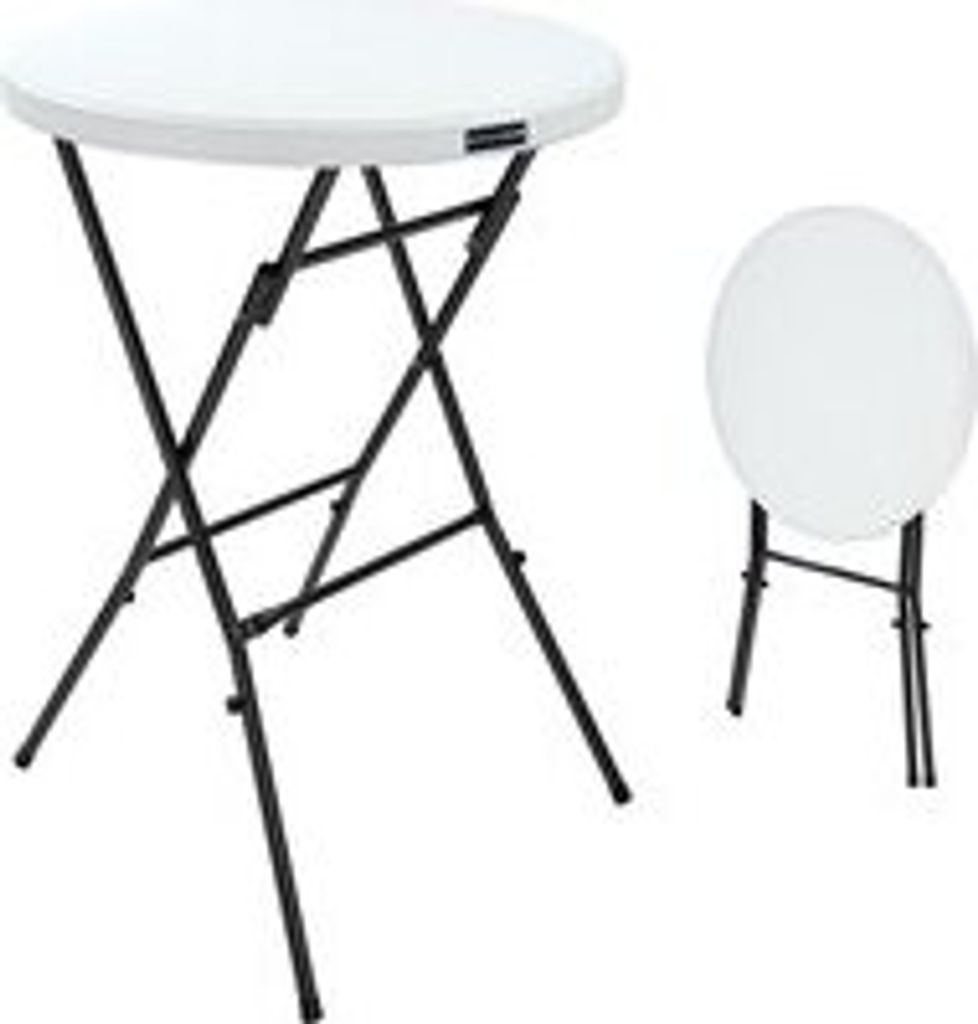 CASARIA® Barový stôl Ø 72 cm Skladací okrúhly stôl Garden Obrázok produktu 