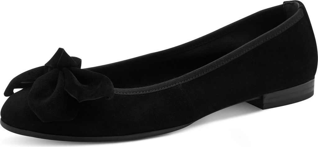 Tamaris Damskie klasyczne baleriny 1-22141-44 czarny Zdjęcie produktu 