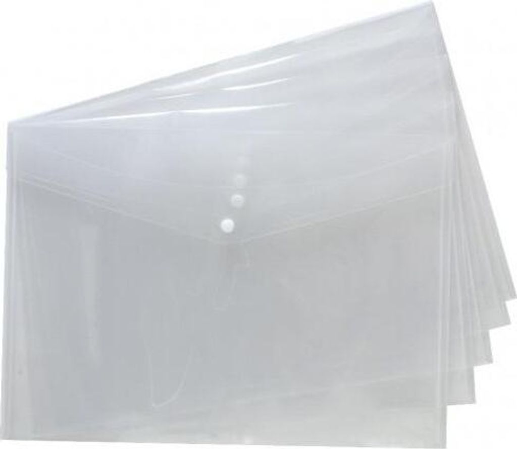 Tiger - Brieftasche mit Druckknöpfen, A3 SG22031 (Einheitsgröße) (Transparent)