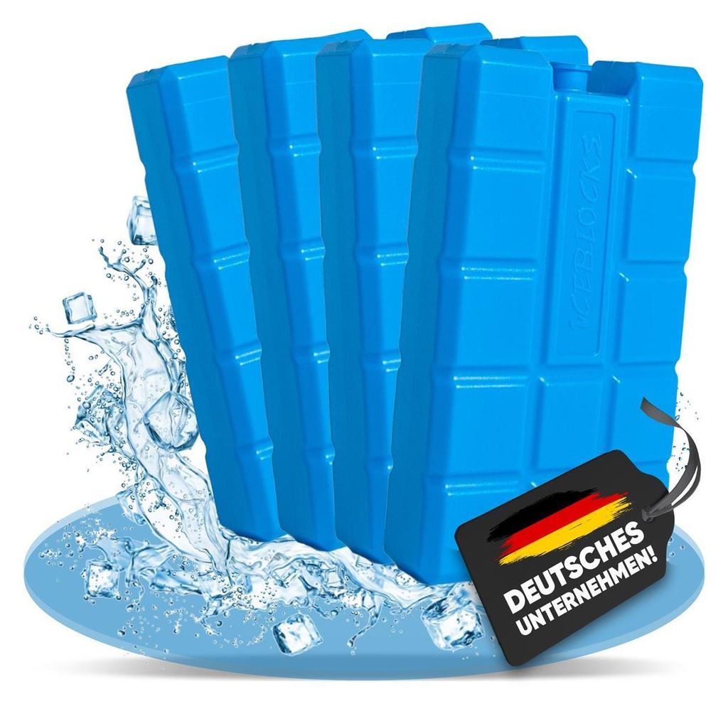 4 x Kühlakku 400 ml Kühlelemente für die Kühltasche oder Produktbild 
