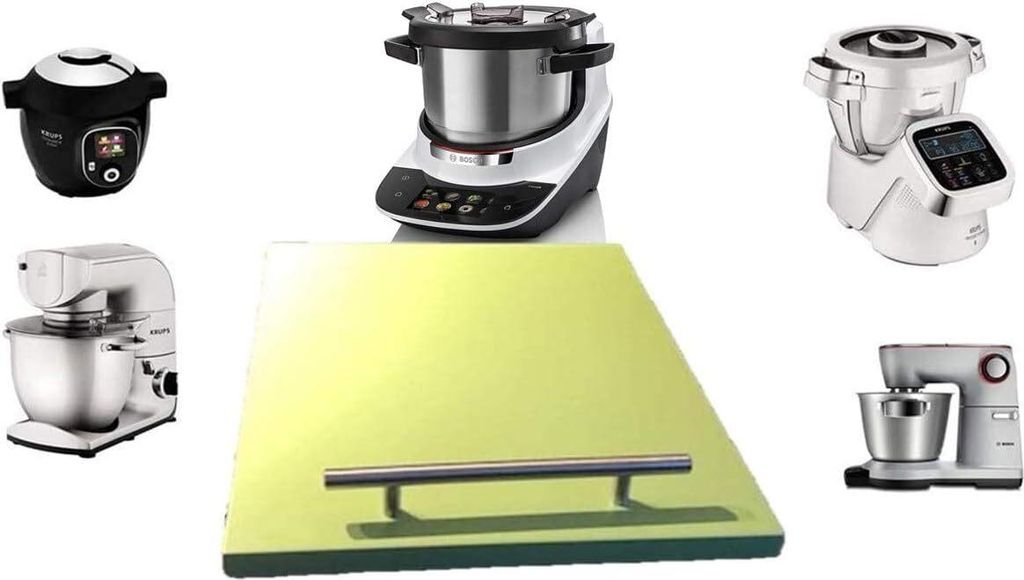 Gleitbrett von Conny Clever ,für den Thermomix TM5 / TM6, Gleitbrett Gleiter für Monsieur Cuisine Connect, Krups, Bosch Cookit, Kennwood,