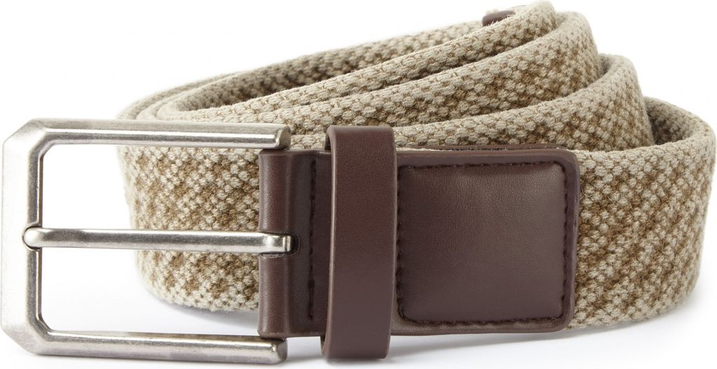 Asquith & Fox - Gürtel "Vintage Wash", Canvas-Herren RW7128 (S/M) (Khaki)