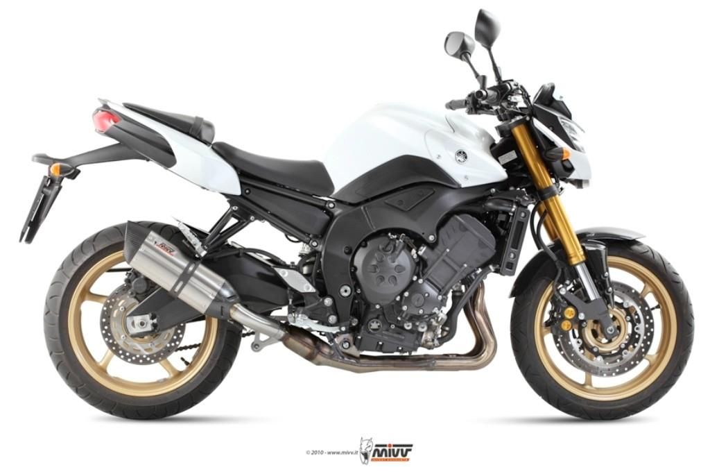 MIVV Slip-On Auspuff Genehmigt Edelstahl für YAMAHA FZ8/Fazer 8